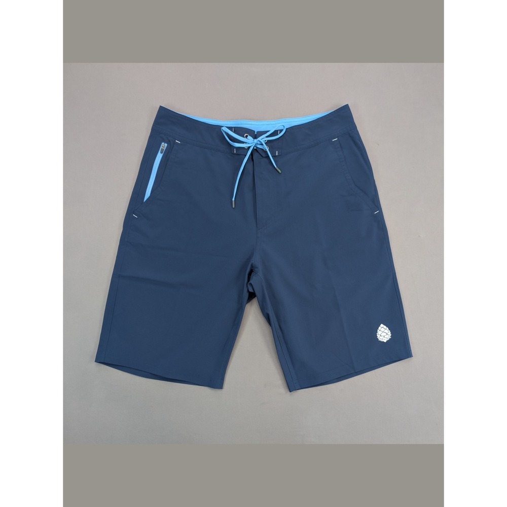 Stio Hybrid Outdoor Shorts Mens 32 Blue Hiking Fishing NWOT